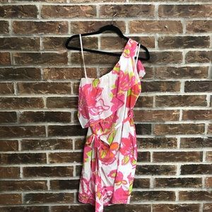 Lilly Pulitzer One Shoulder Dress